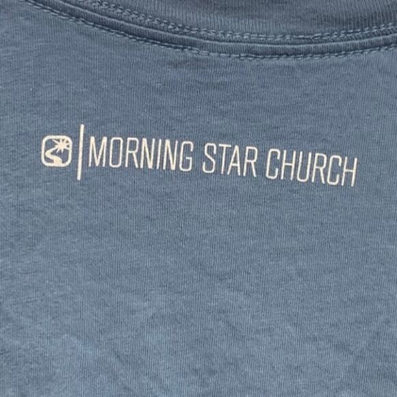 Morning Star Church Mens 2XL New Route Deeply Rooted Short Sleeve Tee Shirt - Picture 5 of 5